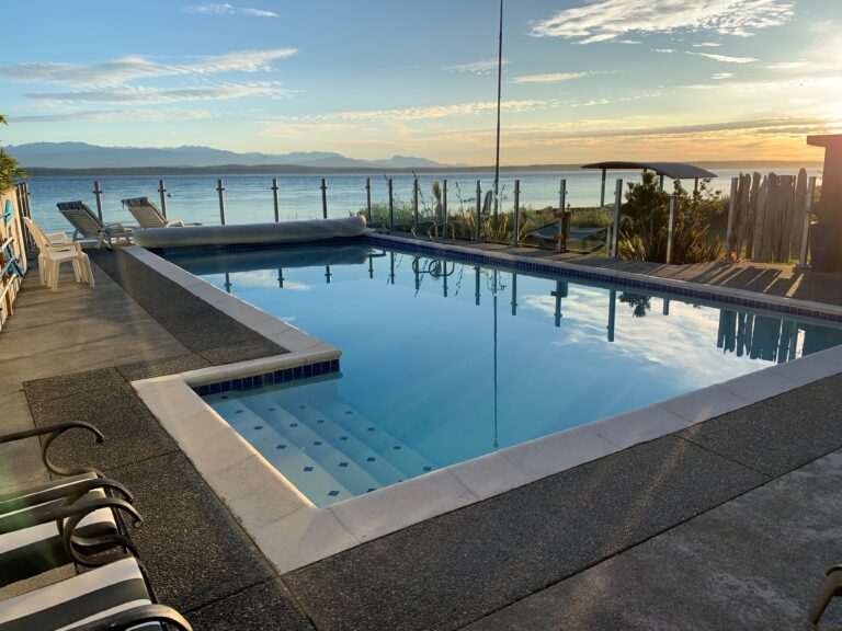 40 Foot Solar Heated Pool